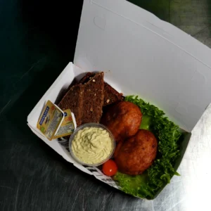 2 fiskefrikadeller